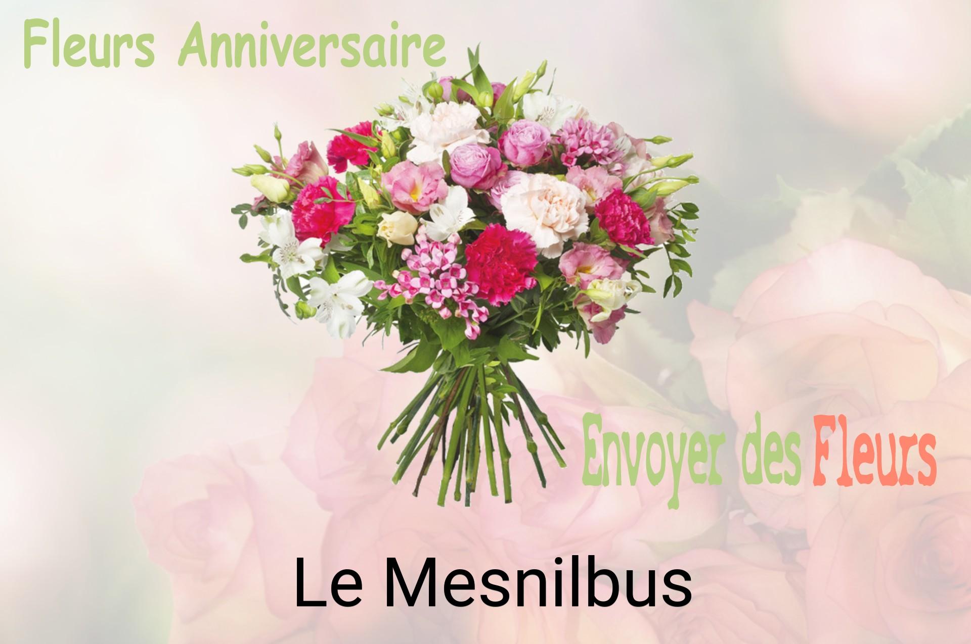 Bouquet de fleurs d’anniversaire livré à Le Mesnilbus